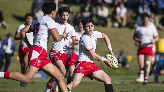 James Grey for Ipswich Grammar School 1st XV against Toowoomba Grammar School Picture: Kevin Farmer