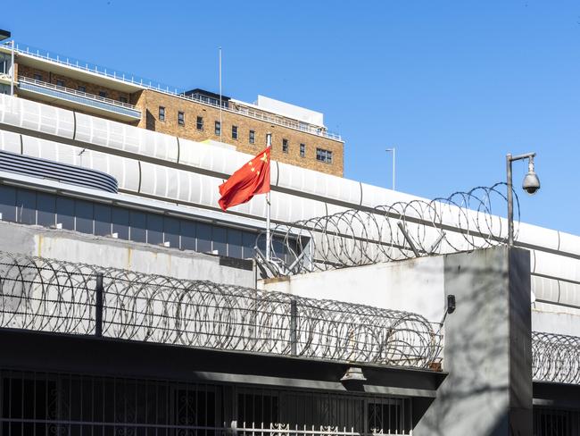 The Chinese Consulate in Sydney. Picture: NewsWire / Monique Harmer