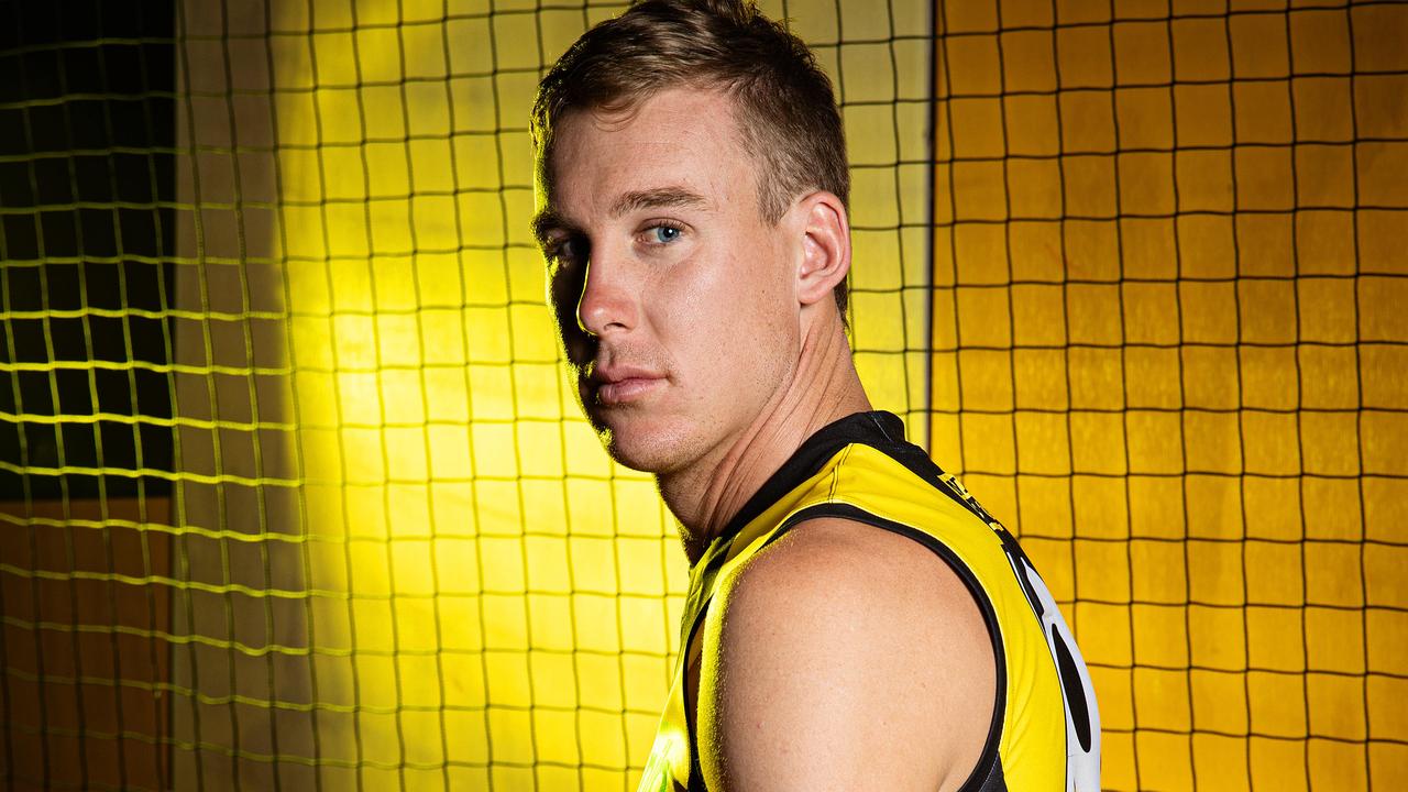 Tom Lynch has got his eye on a big season in the yellow and black. Picture: Mark Stewart