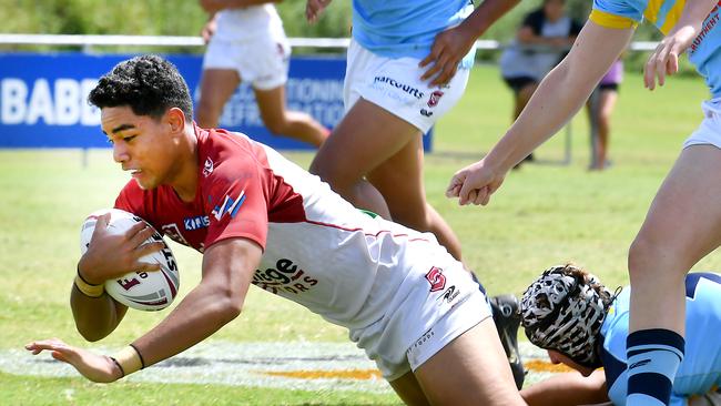 Joseph Pouniu played for the Redcliffe Dolphins. Picture: John Gass