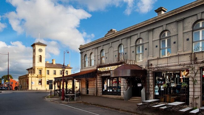 Hotel Frangos in Daylesford, pictured in 2017. Photo: Visit Victoria