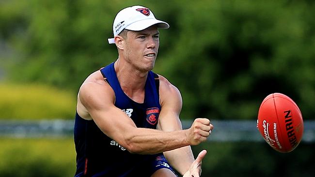Essendon received pick No.25 from Melbourne for Jake Melksham lasy year. Picture: Wayne Ludbey