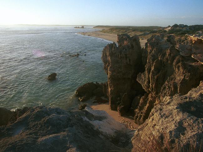 The extraordinary Port MacDonnell coastline.