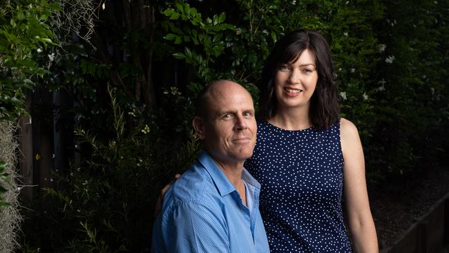 Bernadette and Quentin Andrews. Picture: David Kelly