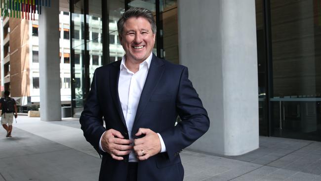 Nine Entertainment chief executive officer Mike Sneesby. Picture: Britta Campion