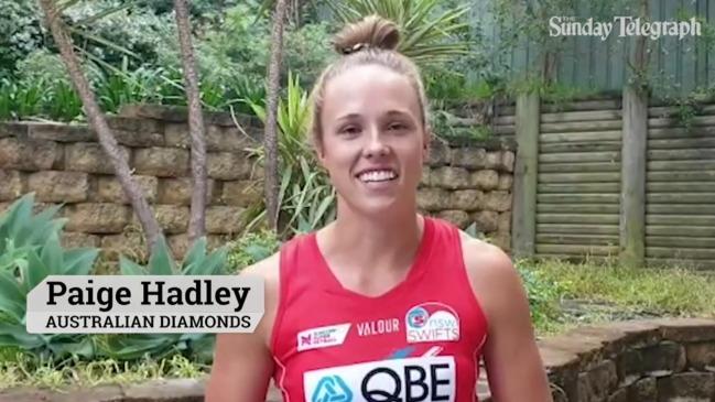 At-home netball drills with Paige Hadley | Training with the Stars