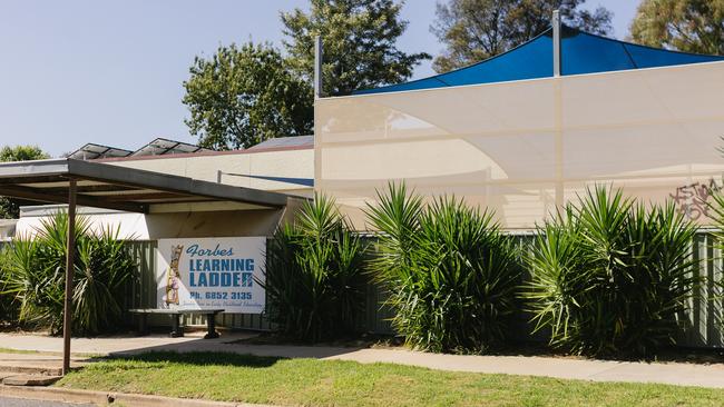 Forbes Learning Ladder, where murder victim Molly Ticehurst worked, in Forbes. Picture: Hannah Hodgkinson