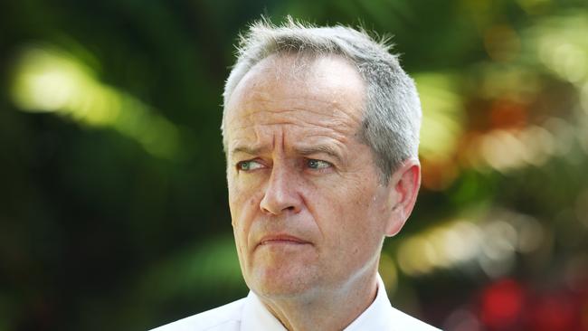 Shorten says pensioners will be protected from the policy change. Picture: Brendan Radke