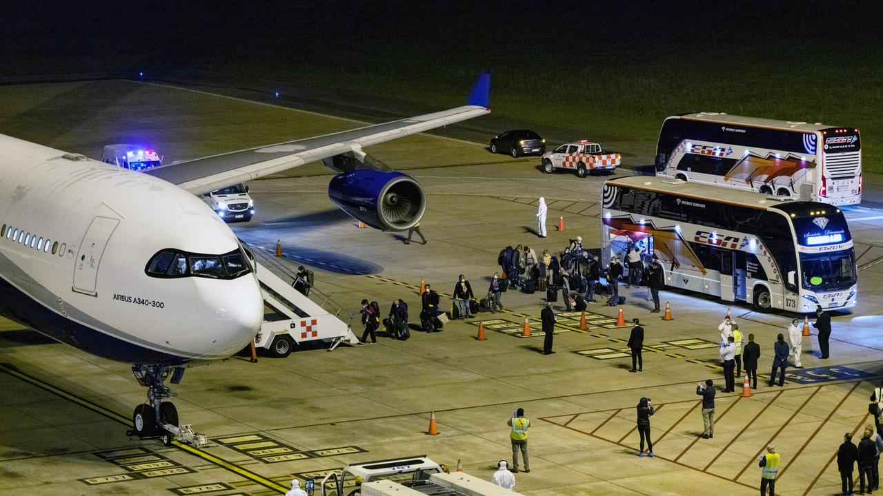 Stranded Cruise Passengers Land In Melbourne After Coronavirus Leaves ...