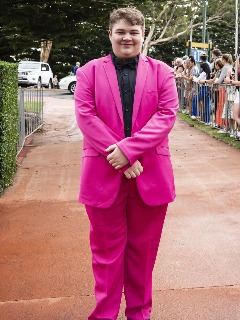 Liam Woodward at St Mary's College formal at Picnic Point, Friday, March 24, 2023. Picture: Kevin Farmer