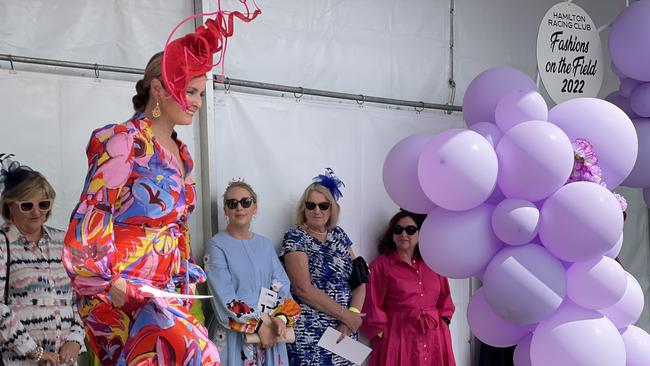 Fashions on the Field entrants express their creativity at the 2022 Hamilton Cup.