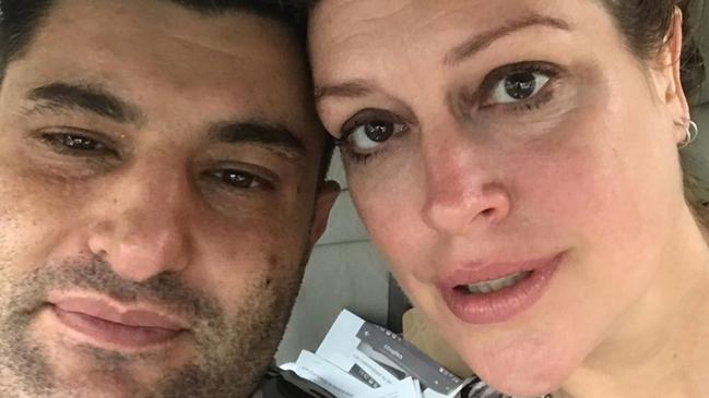 The ex partner of Tziporah Malkah has been hit with domestic violence allegations involving his latest girlfriend.