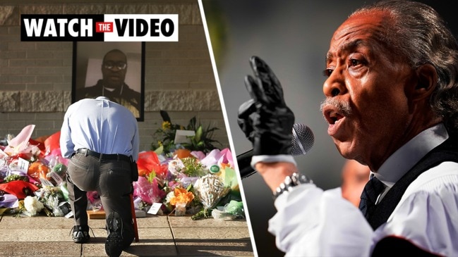 Mourners call for racial justice at George Floyd funeral