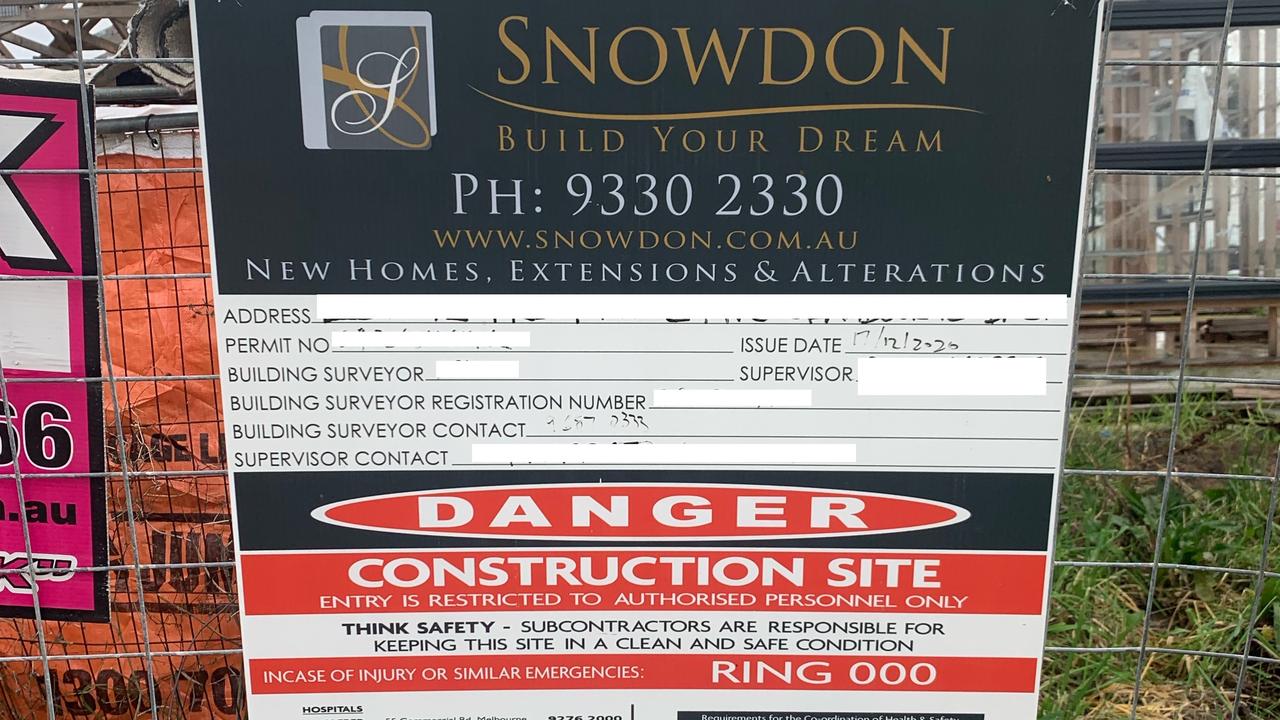 Snowdon Developments appears to be on the brink of collapse after a news.com.au investigation.