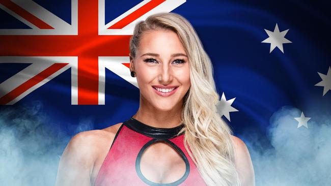 Rhea Ripley, aka Adelaide’s Demi Bennett. Picture: WWE