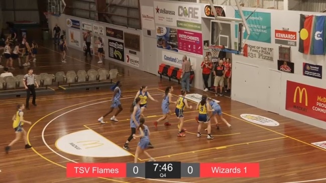 Replay: Queensland Basketball - U14 Girls Championship (Div 1 – Townsville Flames v Northside Wizards)