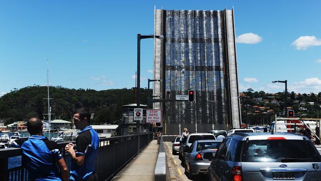 The upgrade of the Spit Bridge, notorious for causing lengthy traffic snarls, would be one of the issues Warringah MP Zali Steggall would call on transport planners to tackle in an effort to improve the quality of life for locals on the northern beaches and Lower North Shore. Picture: Manly Daily