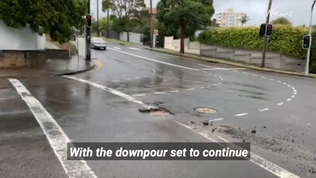 Potholes causing chaos in Sydney