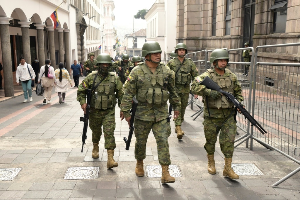 Soldiers On The Street As Ecuador Declares War On Drug Cartels | Daily ...