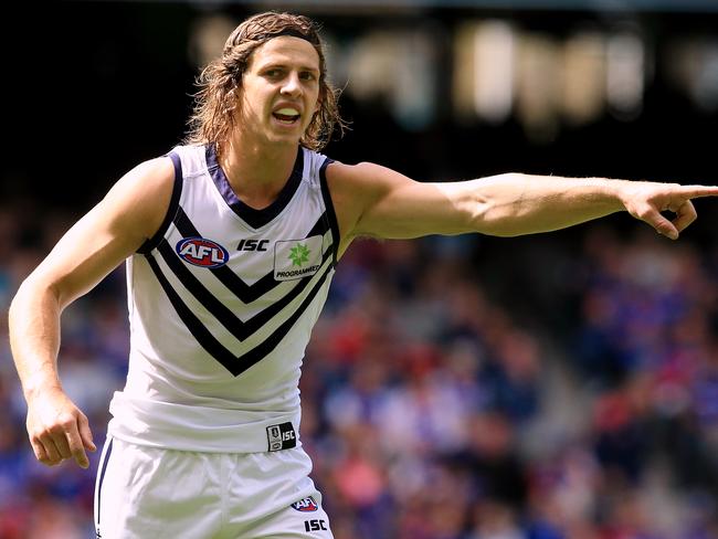 AFL: Round 1 Bulldogs v Fremantle Nat Fyfe Picture:Wayne Ludbey