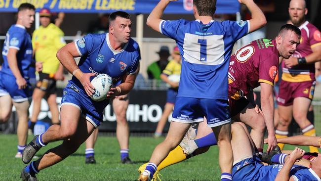 Captain Nathan Ford had a terrific game in the grand final. Picture: Steve Montgomery Sports Photography