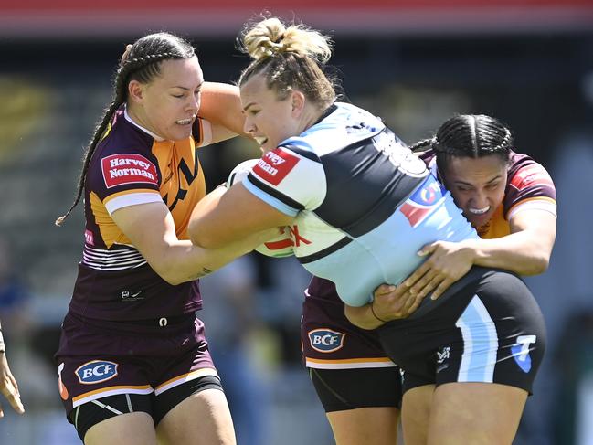 Ellie Johnston has led the way up forward for the Sharks. Picture: Getty Images