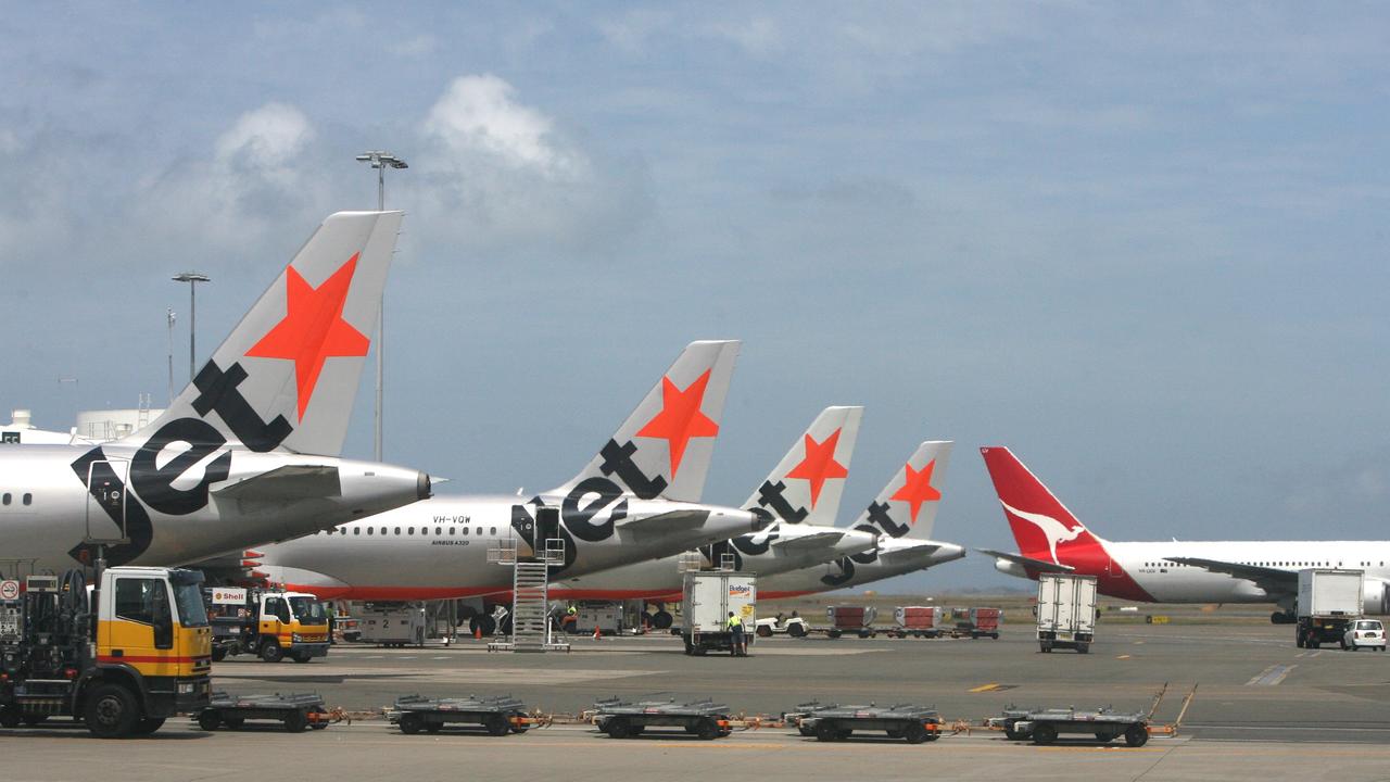 What’s a four letter for Jetstar? Picture: File