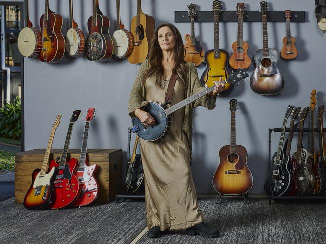 EMBARGO FOR TWAM, 28 SEPTEMBER 2024. FEE MAY APPLY. Kasey Chambers, Australian Country musician photographed at the Central Coast for The Weeekend Australian Magazine. 26/8/2024 Picture James Horan