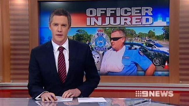 Nine News – Officer injured | news.com.au — Australia’s leading news site