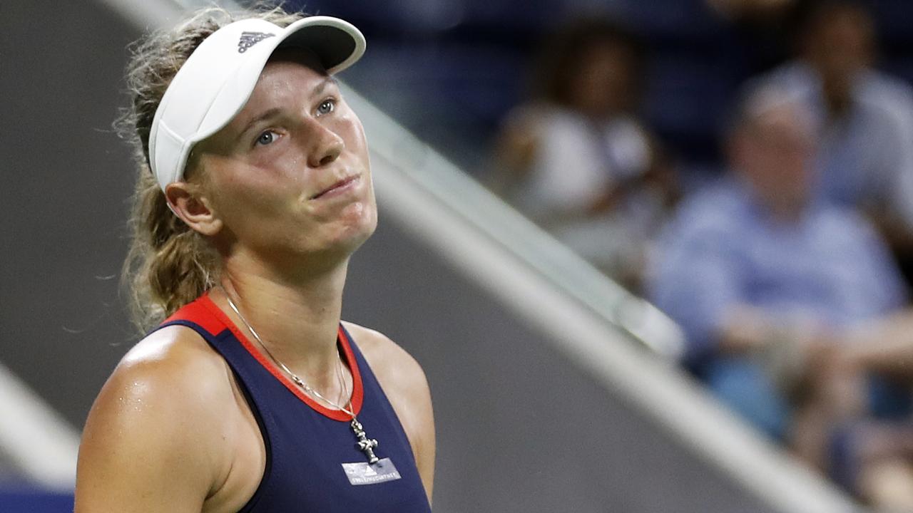 Us Open 2018 Caroline Wozniacki Dumped Tenniss Historic Shock News