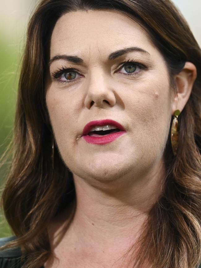 Greens Senator Sarah Hanson-Young. Picture: NCA NewsWire / Martin Ollman