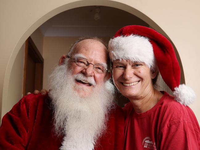 This year his wife Carole, 59, was able to donate a kidney. Picture: David Swift