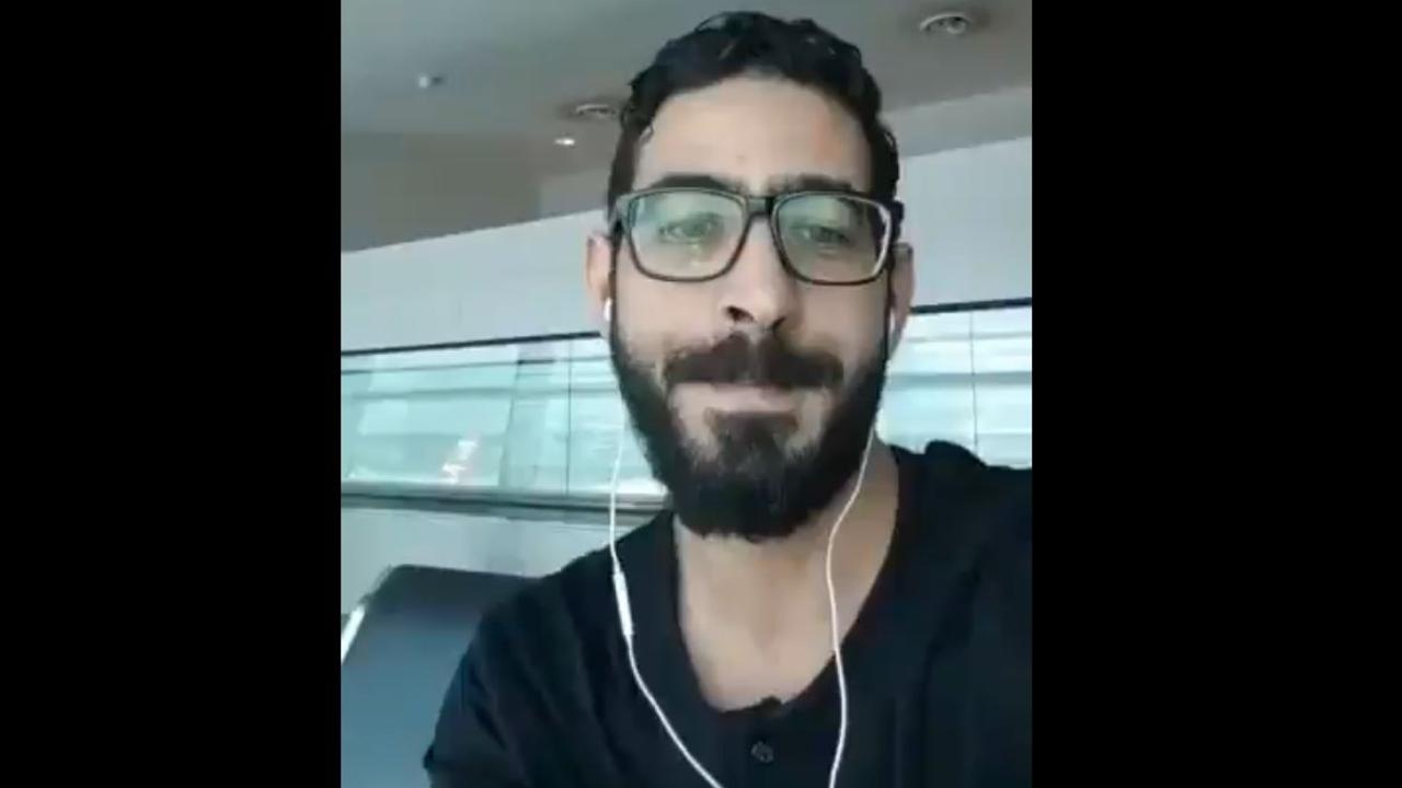 Mr Kontar has been posting regular updates on life at the airport. Picture: @Kontar81