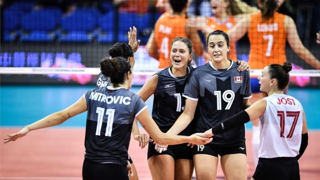 Canada tops Netherlands in thriller at Olympic volleyball qualifiers