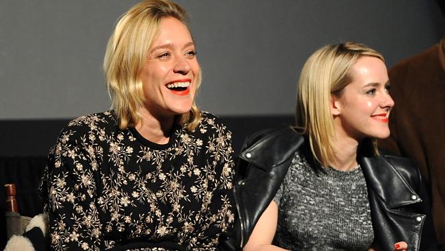 Actresses Chloe Sevigny and Jena Malone looking super cute at the screening and Q&A of 'The Wait' in ...