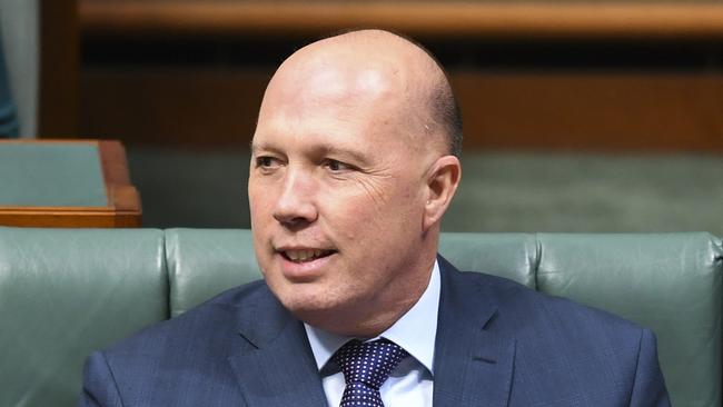 Home Affairs Minister Peter Dutton. Picture: AAP