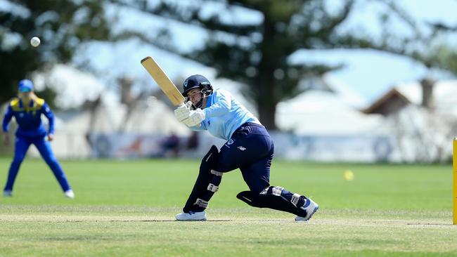 Kate McTaggart was in good touch for country Country. Picture: David Woodley, Cricket Australia