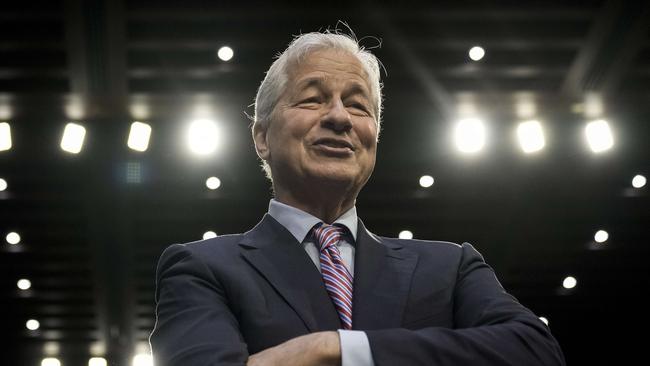 JPMorgan & Chase chief executive Jamie Dimon. Picture: Getty Images/AFP