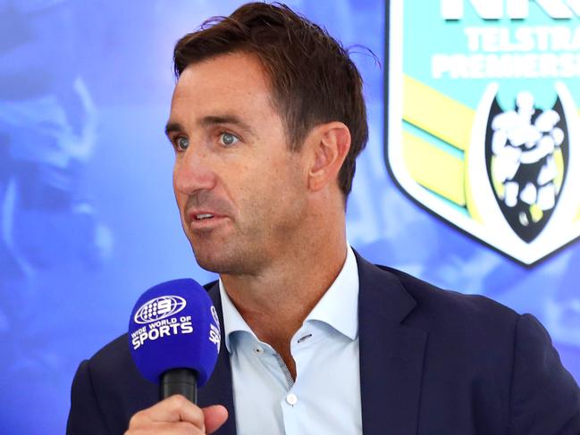 The Channel Nine's Andrew Johns  . Picture : Gregg Porteous