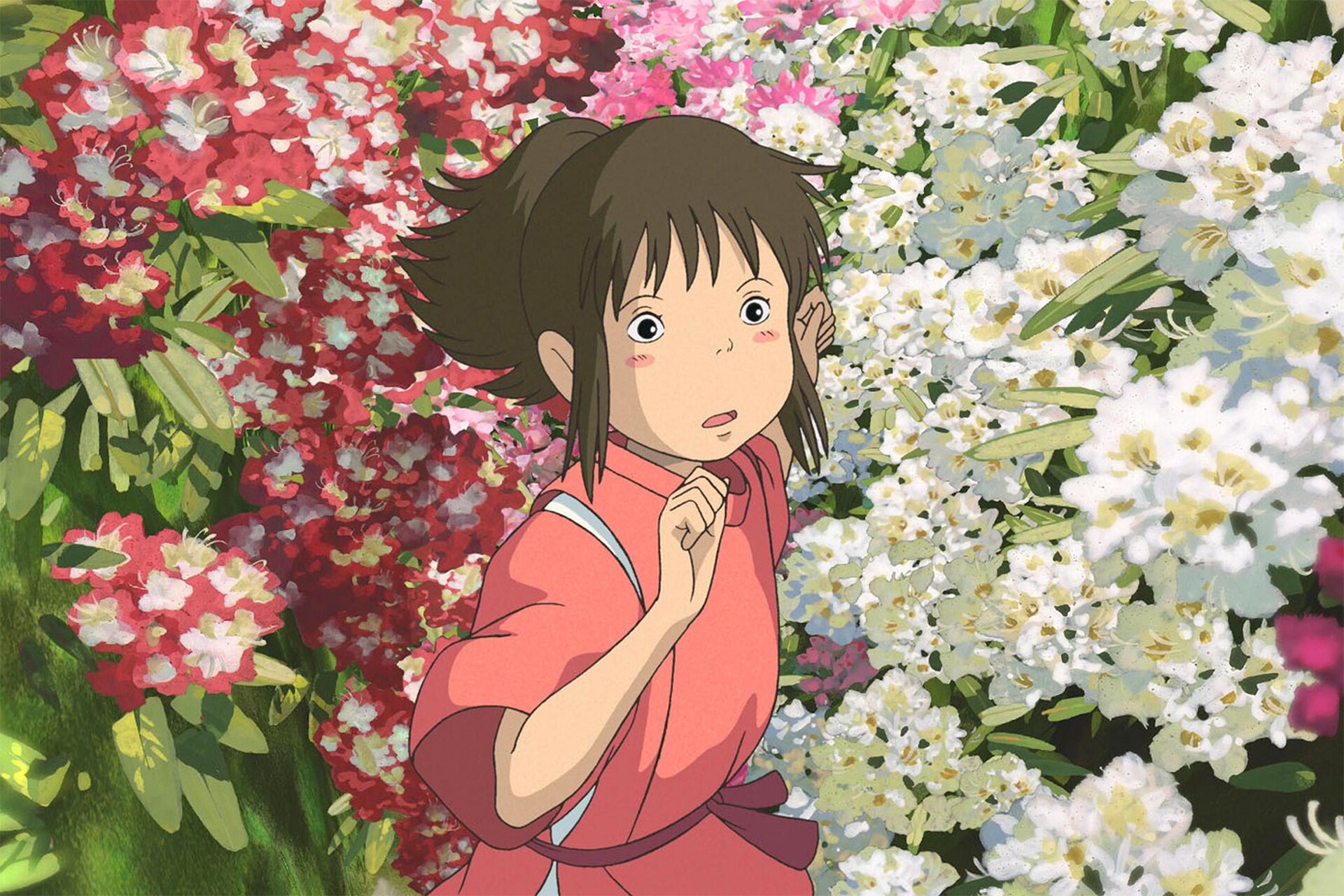 <p><em>Image credit: Studio Ghibli</em></p><h3><em>Spirited Away (2001)</em></h3><p>One of Studio Ghibli's most well-known movies, <em>Spirited Away </em>follows the story of a young  teenager, Chihiro, who is separated from her parents when they stumble upon an enchanted amusement park and taken away by spirits to a supernatural realm. As Chihiro works to free her parents, from whom she previously took for granted as a teenager does, with the help of some friendly spirits, she learns important lessons about family, gratitude and being brave. </p>