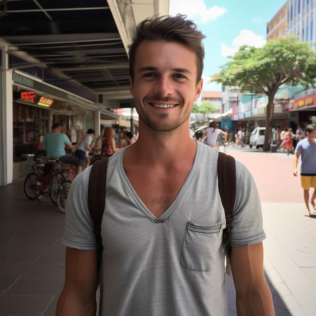 Cairns Man generated by AI