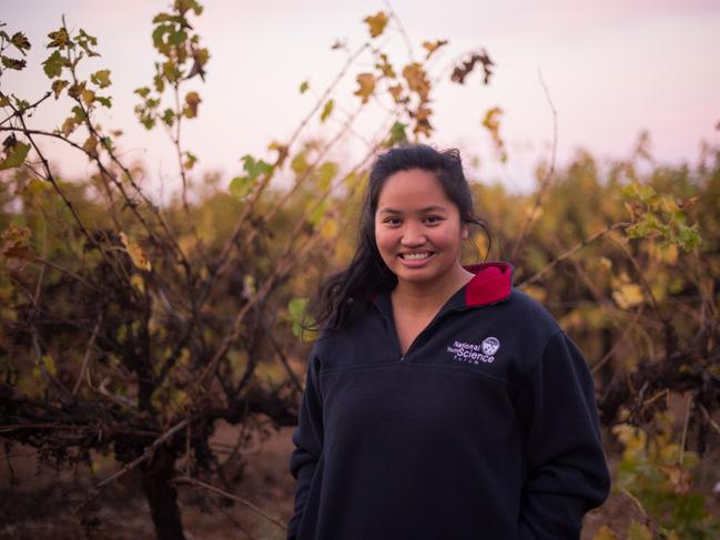 Precision agronomist Kimberly Pellosis graduated from University of Melbourne and is working for an agtech company based in Victoria.