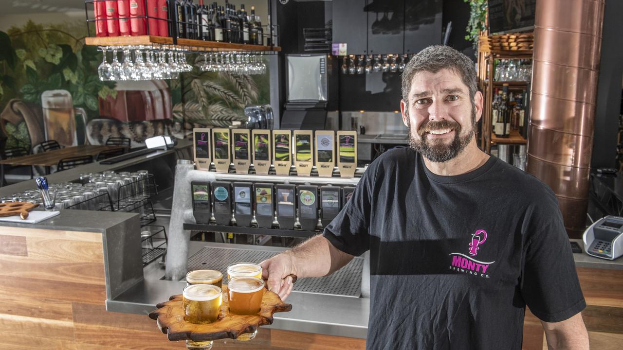 Monty Brewing owner Nathan Semmens. Picture: Nev Madsen.