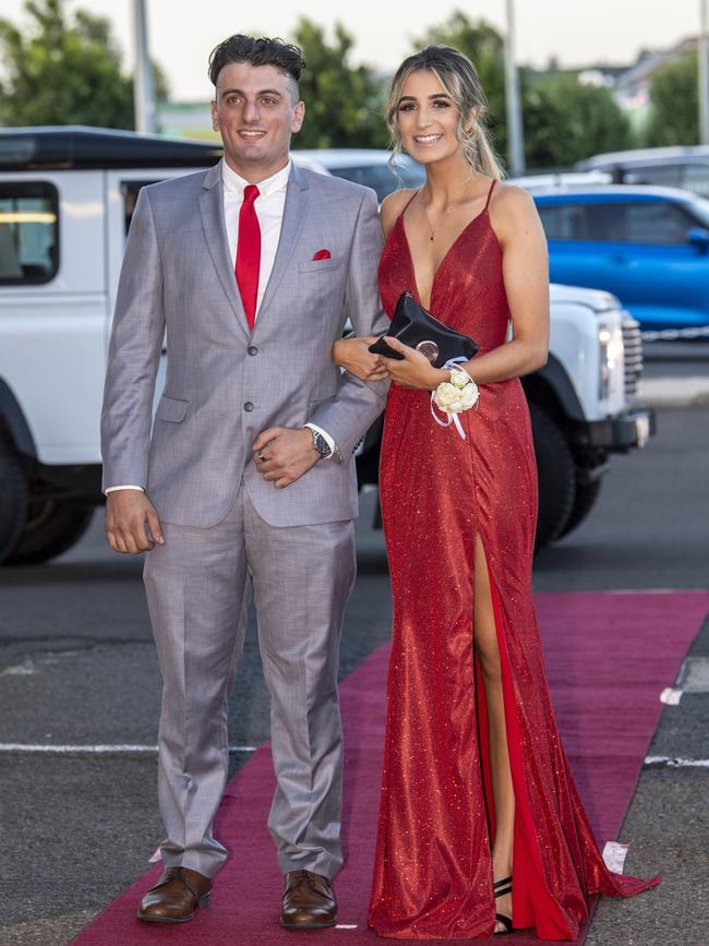 Ben Betros and Lavina Hanna. St Ursula's College formal. Friday. 20th Nov 2020