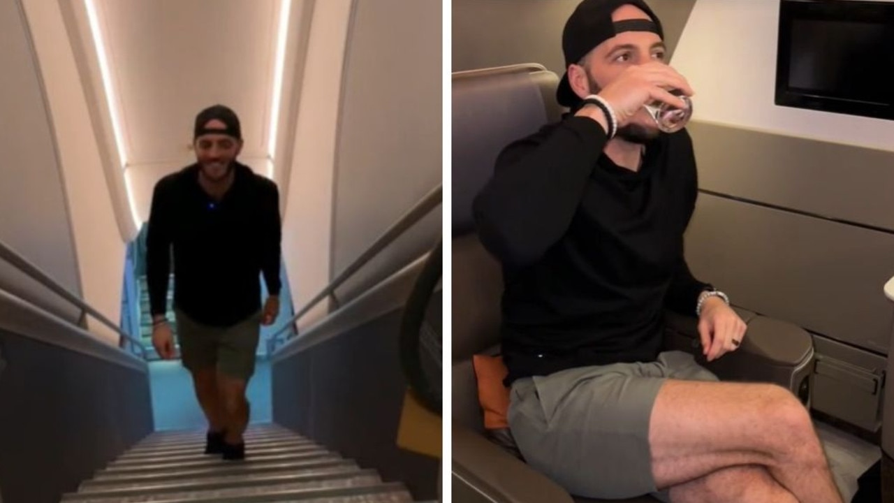 Man loses it over First Class experience.