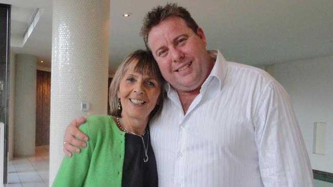 Jane Rowe with Mirabel Foundation patron Shane Jacobson.