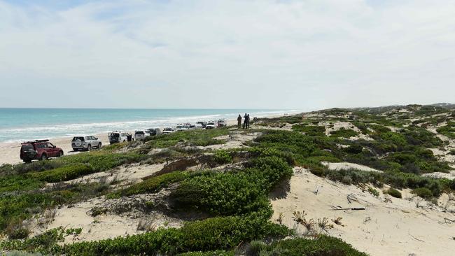 The site of the infamous Salt Creek kidnapping. Picture: Mark Brake