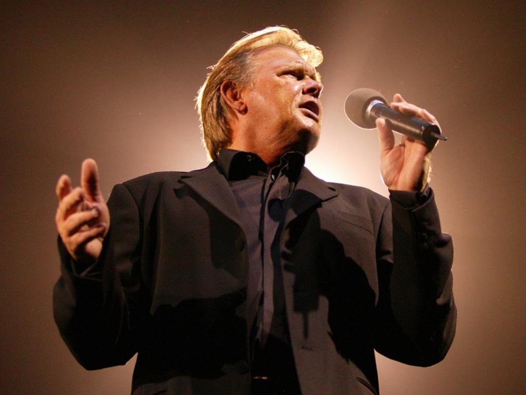 Rock legend Farnham in a scene from the documentary John Farnham: Finding the Voice.