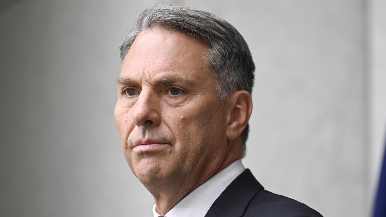 Defence Minister Richard Marles criticised the coalition’s lack of detail. NCA NewsWire / Martin Ollman