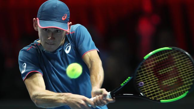 Alex de Minaur is leading a new Australian charge. Picture: Getty Images